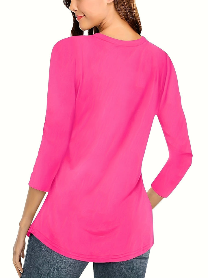 Dakota | Classic V-Neck Top