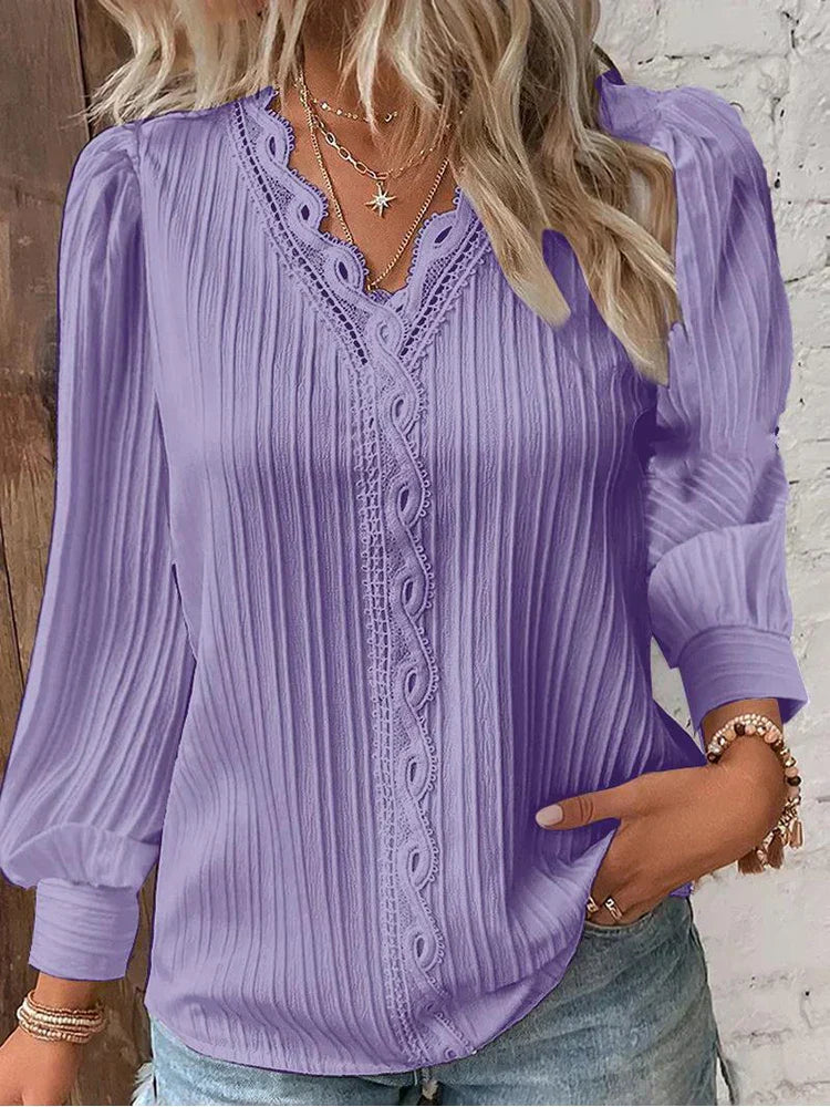 Bridget | Long Sleeve Casual Blouse