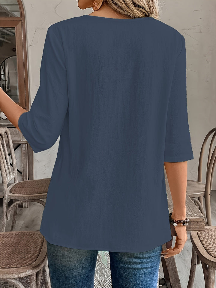 Maryam | Flowy Layered Blouse