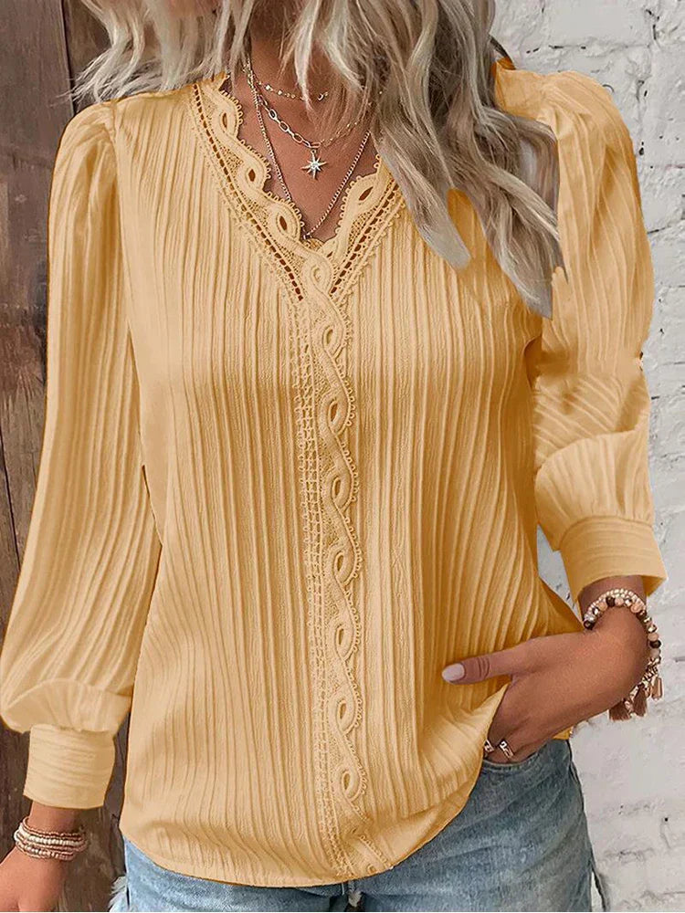 Bridget | Long Sleeve Casual Blouse