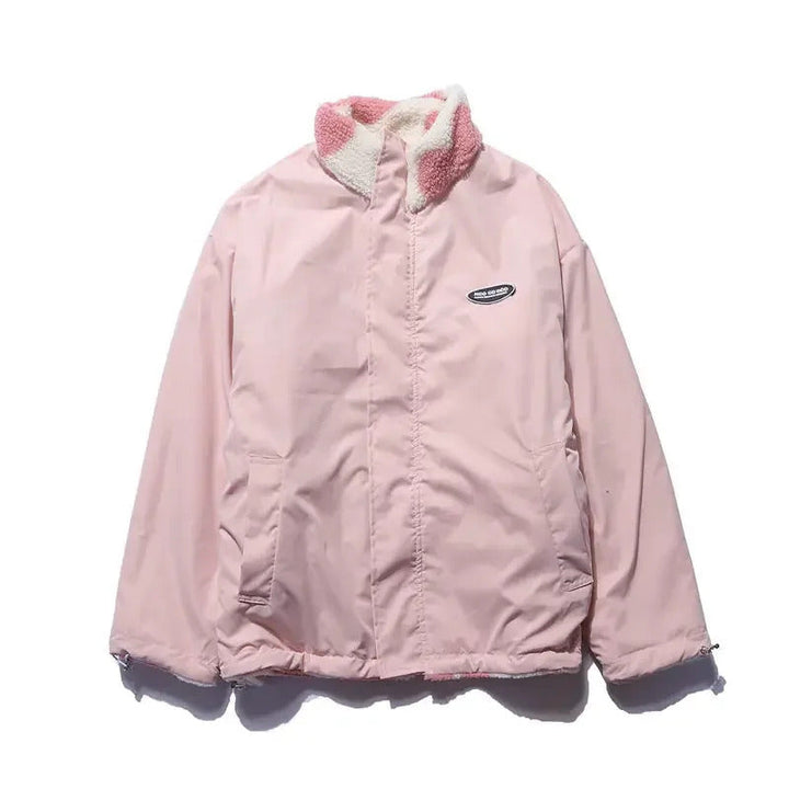 Daria | Reversible Heart-Print Jacket