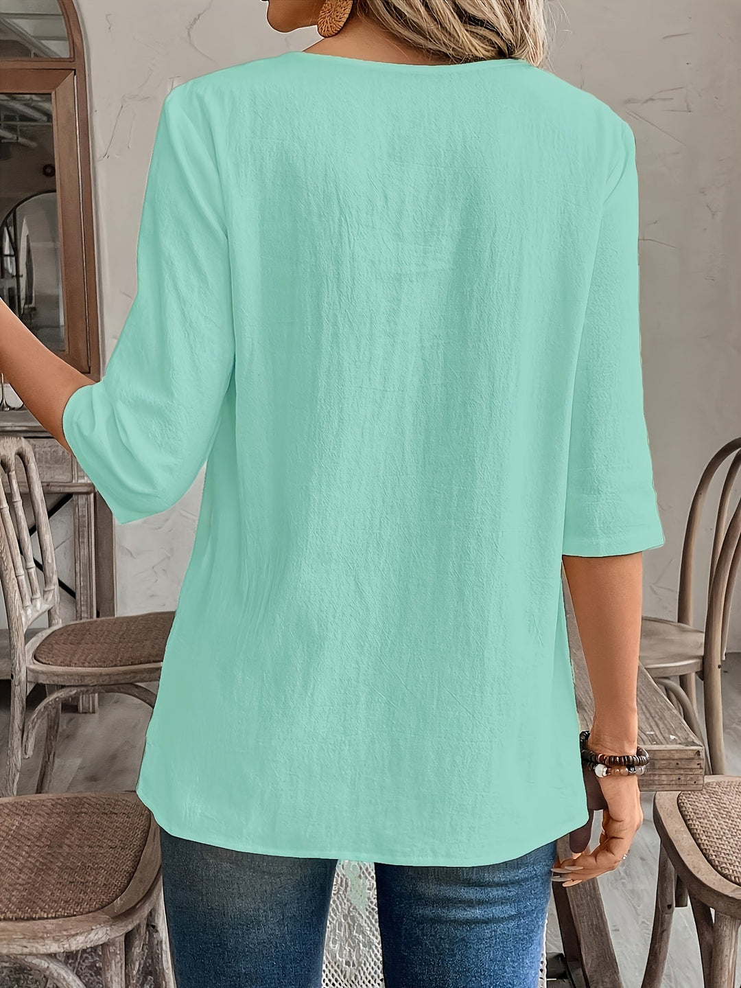 Maryam | Flowy Layered Blouse