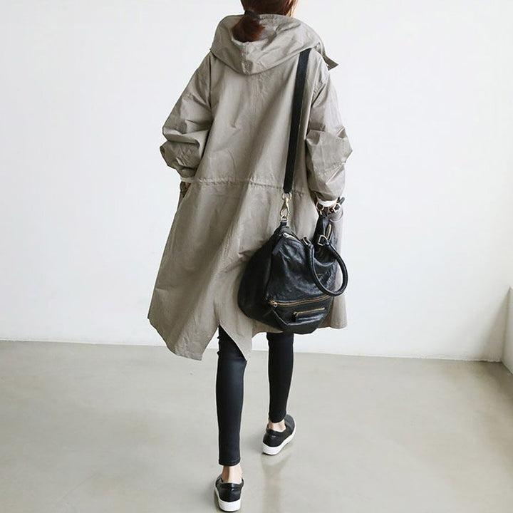 Phoebe | Hooded Trench Coat