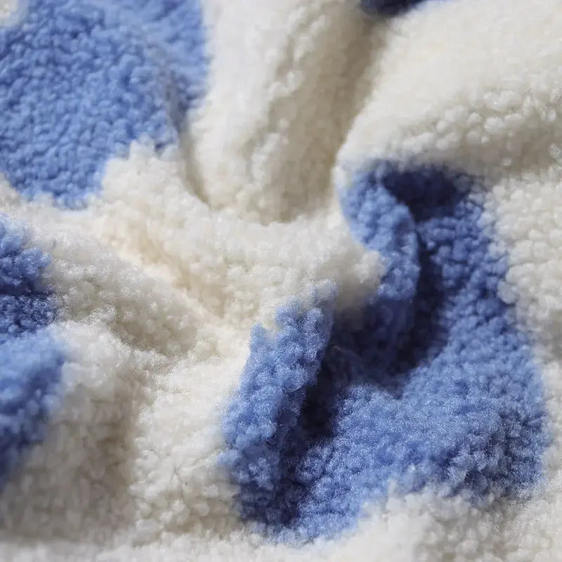 Daria | Reversible Heart-Print Jacket