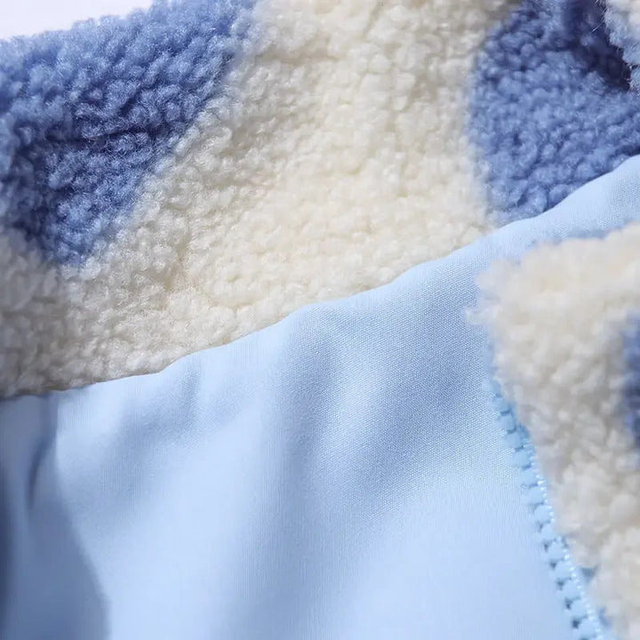 Daria | Reversible Heart-Print Jacket