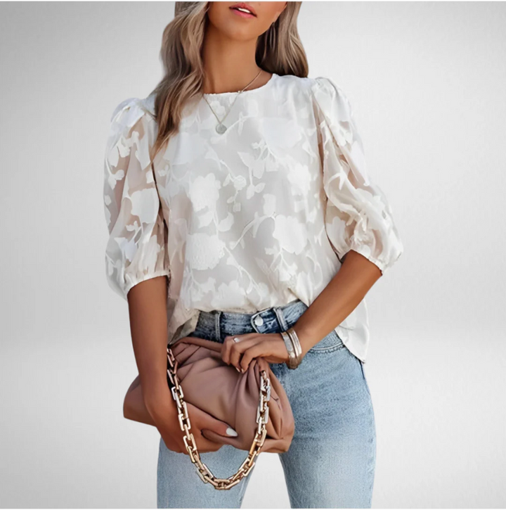 Elodie | Puff-Sleeve Blouse