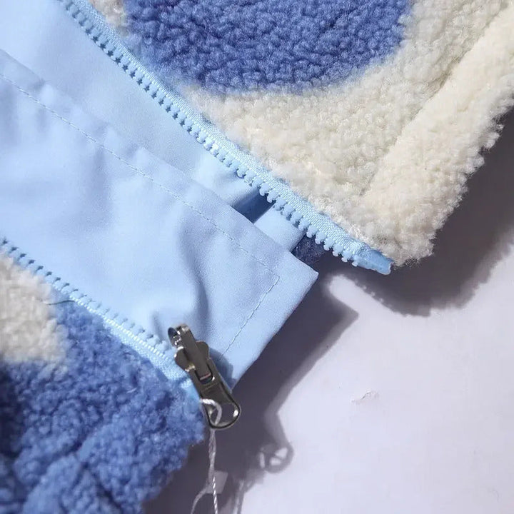 Daria | Reversible Heart-Print Jacket