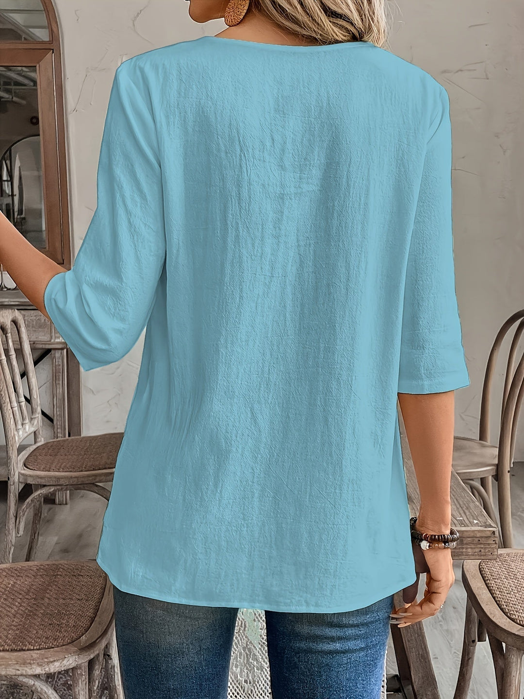 Maryam | Flowy Layered Blouse